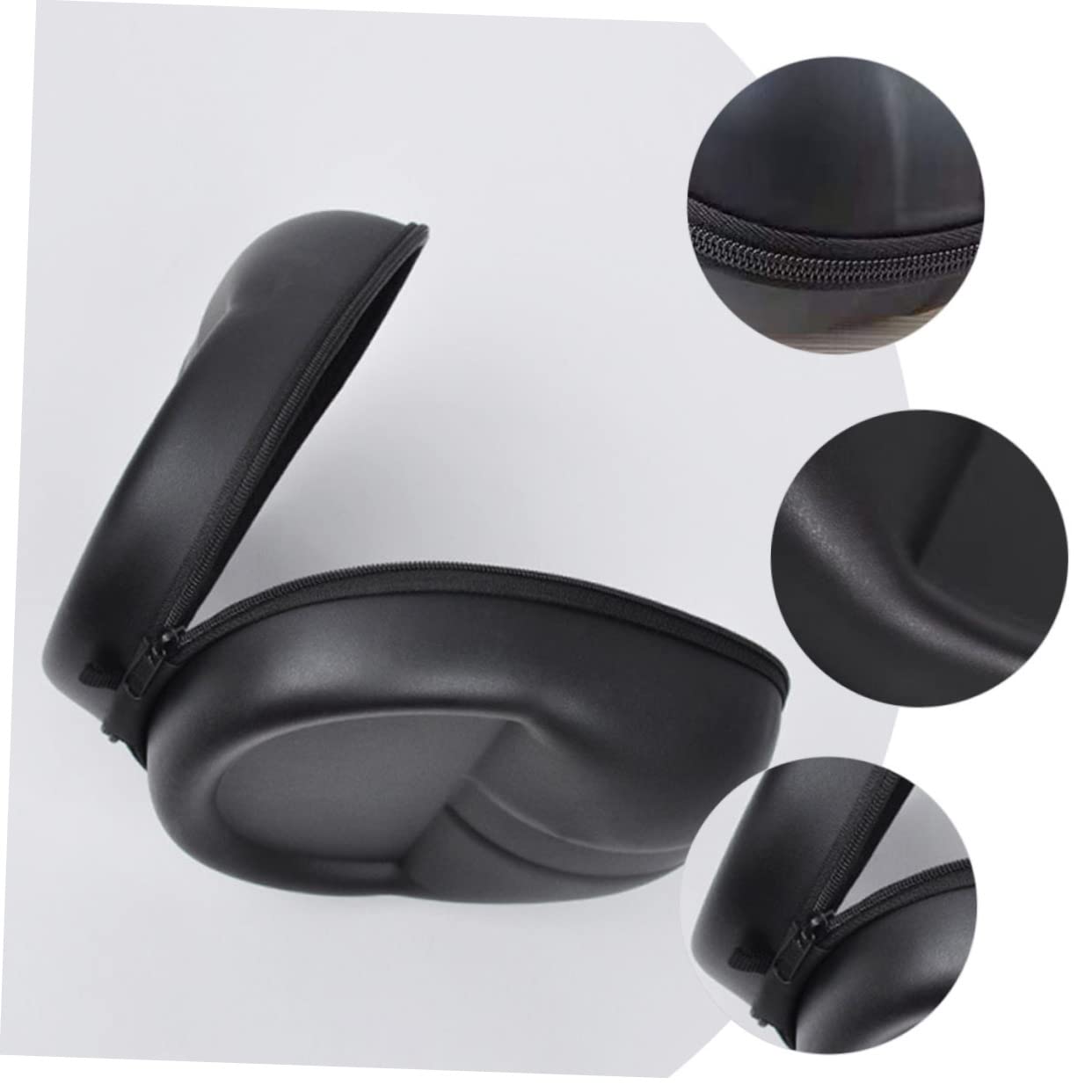 OSALADI 3pezzi Custodia Rigida Per Auricolari Con Cerniera Borsa Da Viaggio Per Accessori Elettronici Compatta e Resistente Eva Organizer Per Cuffie e Cavi Perfetta Per Trasporto e