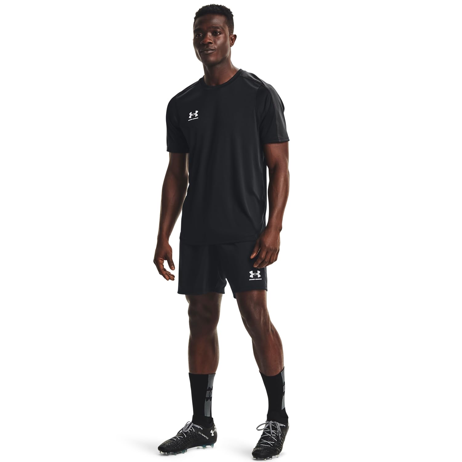 Under Armour Men's Challenger Knit Shorts, Black