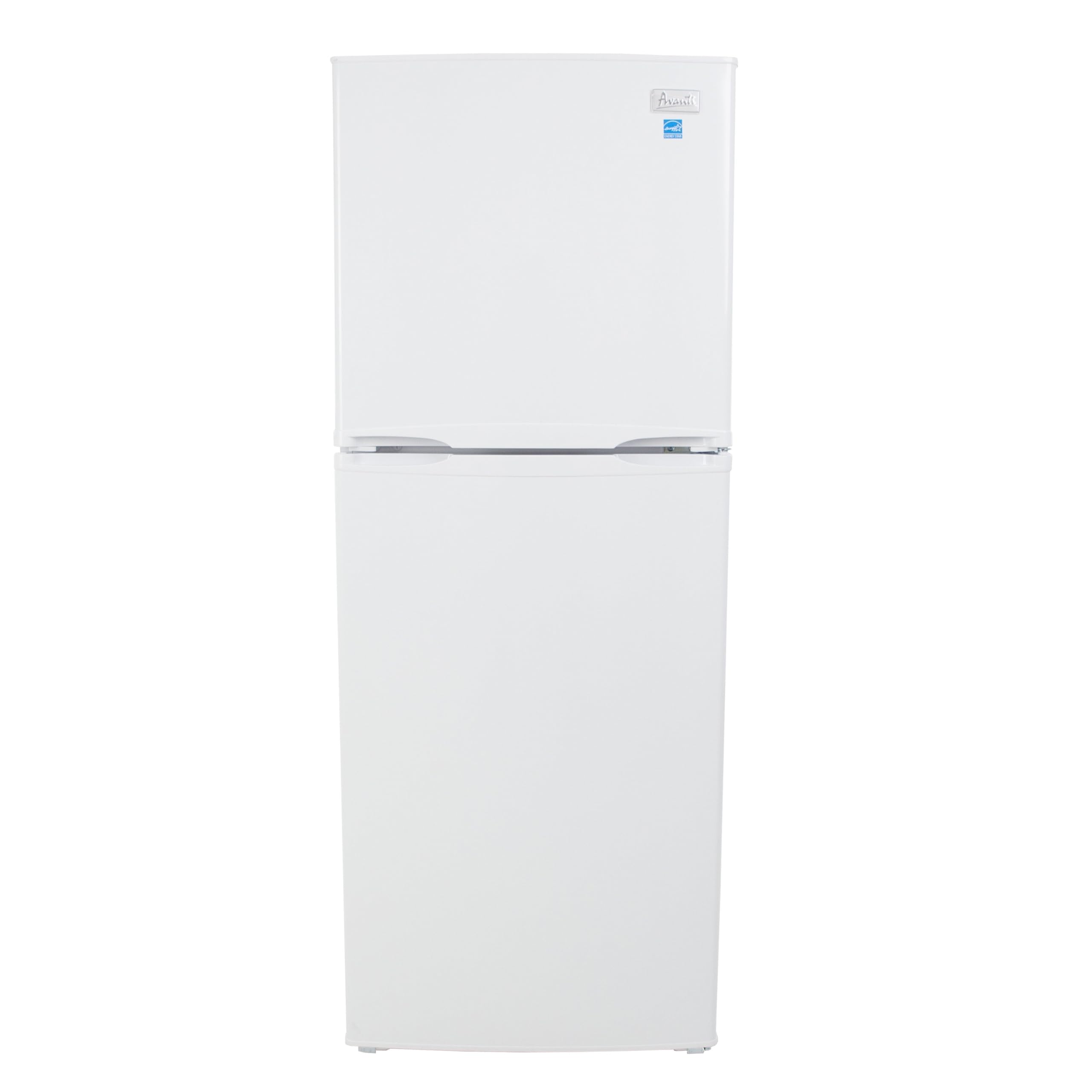 Avanti FF7B0W FF7B Refrigerador compacto de tamaño apartamento con congelador superior con control de temperatura y estantes ajustables y cajón para verduras 7 0 pies cúbicos Blanco 7 pies cúbicos