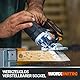 WORX Nitro WX542.9 Akku-Pendelhub-Stichsäge 20V - Bürstenloser Motor - Profi Stichsäge Mit Absaug-Adapter - Ideal Auch Für Gehrungsschnitte - PowerShare Kompatibel - Ohne Akku & Ladegerät