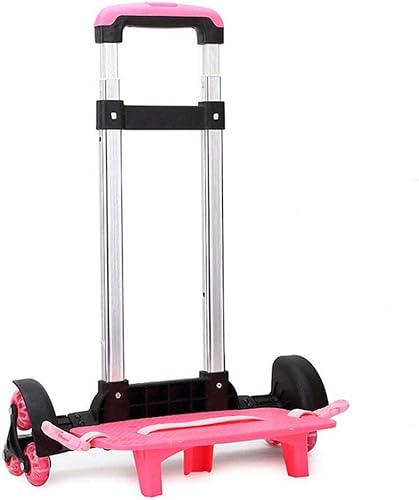 Mochila Hand Truck YUB Carrito con ruedas Carrito de mano de aleación de aluminio plegable Carro para mochila escolar