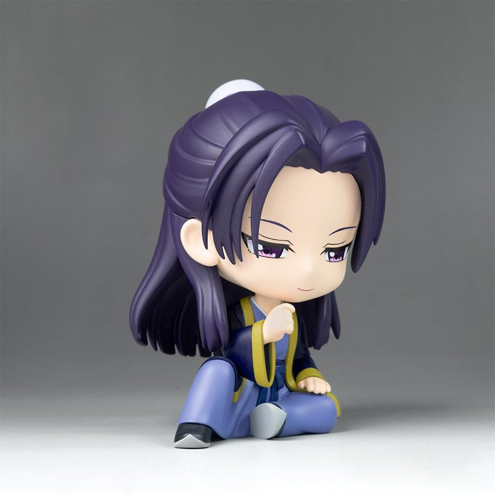Statuetta Maomao Da Collezione 17 Cm - Figura In PVC Seduta - Decorazione Anime Per Scrivania E Ufficio - Regalo Fan - 5
