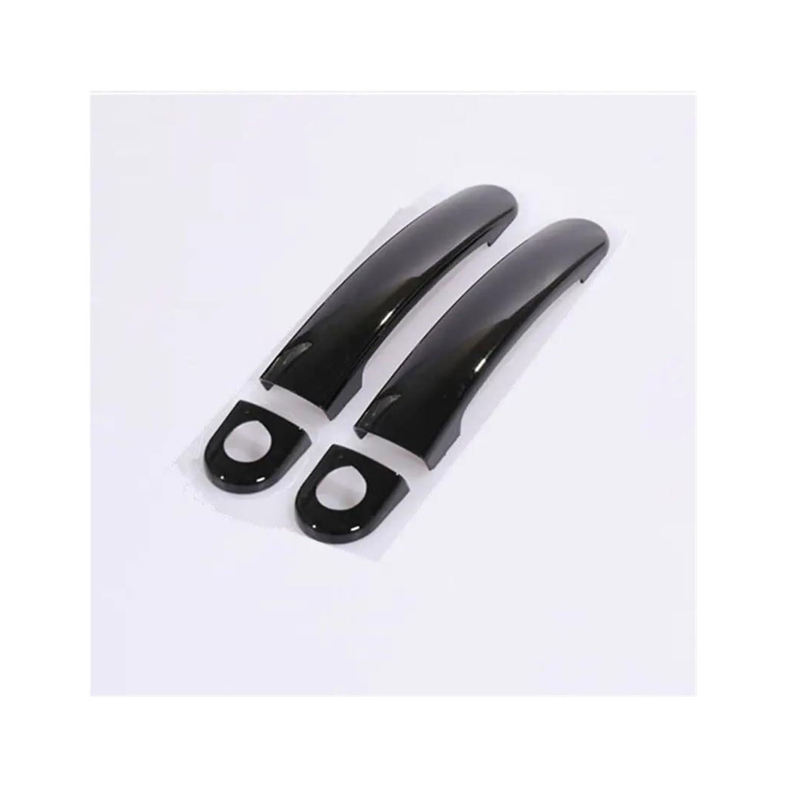 Hckclmbmzw Black C Car Door Handle Covers Stickers Gloss Hrome Accessories Styling For Golf 5 Mk5 V For Rabbit 1K 2004-2009 Door Handle Cover(Black C)