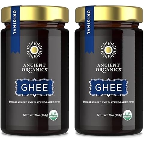 Ancient Organics Organic Grass Fed Ghee Butter 28oz (2 Pack) Cover