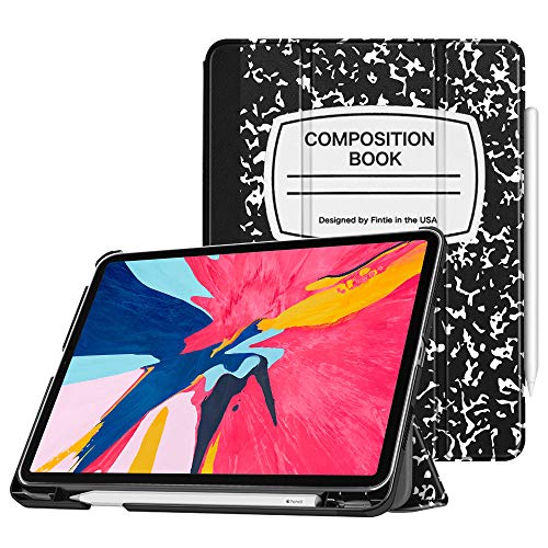 Fintie Case with Built-in Pencil Holder for iPad Pro 11" 2018 [Supports 2nd