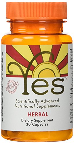 YES Organic Premium Herbs | Burdock | Sheep Sorrel | Cats Claw | Slippery Elm | Rhubarb - 30 Caps