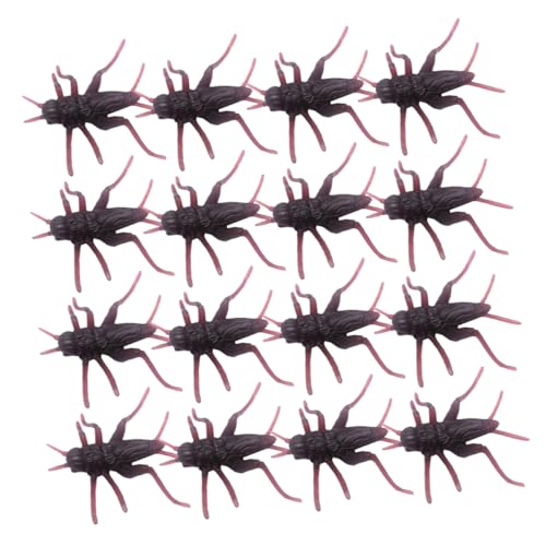 HIAKDOFT 80piezas Figuras De Insectos Falsos Accesorios De Broma Para Decoración De Hogar Oficina y Fiesta Simulaciones Realistas De Adornos Compactos y Prácticos