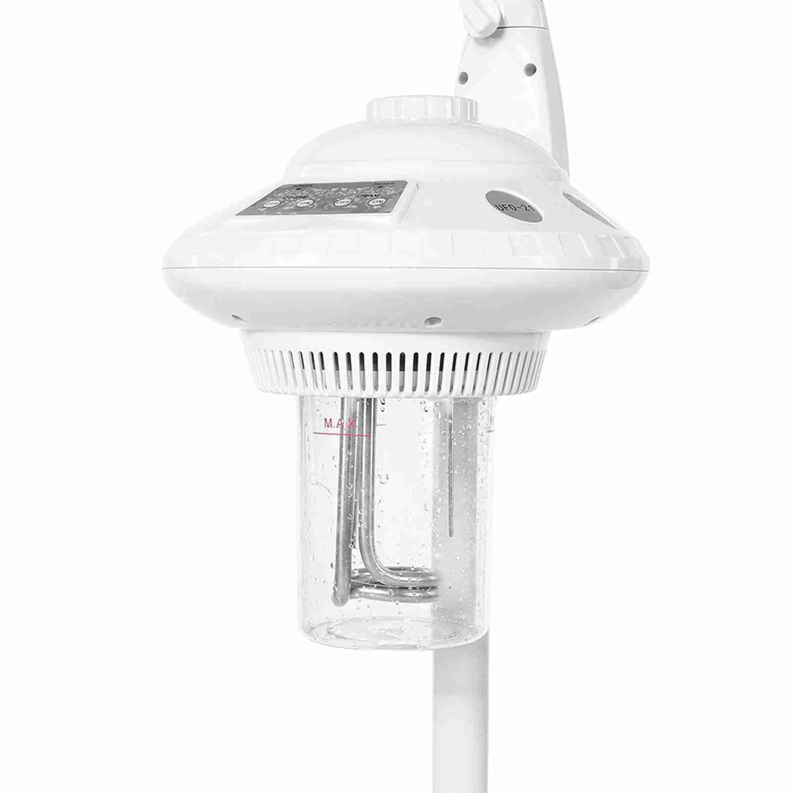 Vaporizador Facial de Ozono 750W con Brazo Oscilante Ajustable