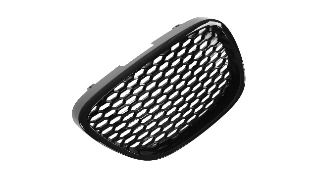 Grille De Calandre Avant Noire Brillant Pour Seat Altea, Toledo (2004-2009) - Référence 1133007, En ABS Résistant, Remplacement Direct
