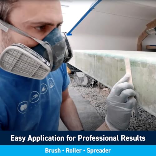 TotalBoat Polyester Construction Repair Putty (Quart Kit)