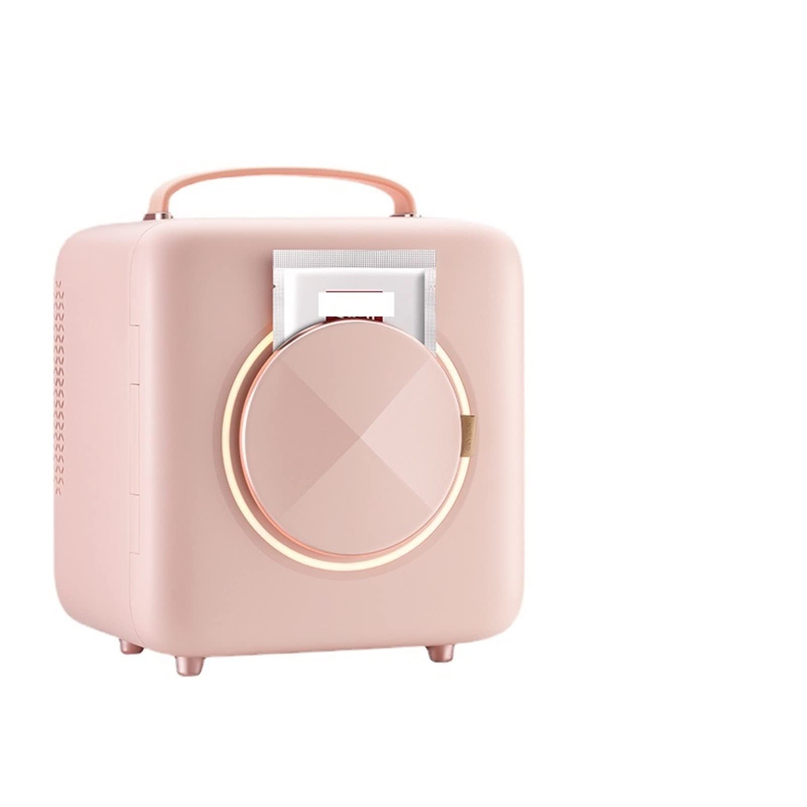 GaRcan Refrigeradores compactos, Mini refrigerador cosmético 9L refrigerador pequeño para el Cuidado de la Piel hogar Mini refrigerador portátil Ahorro de energía refrigerador pequeño PUE