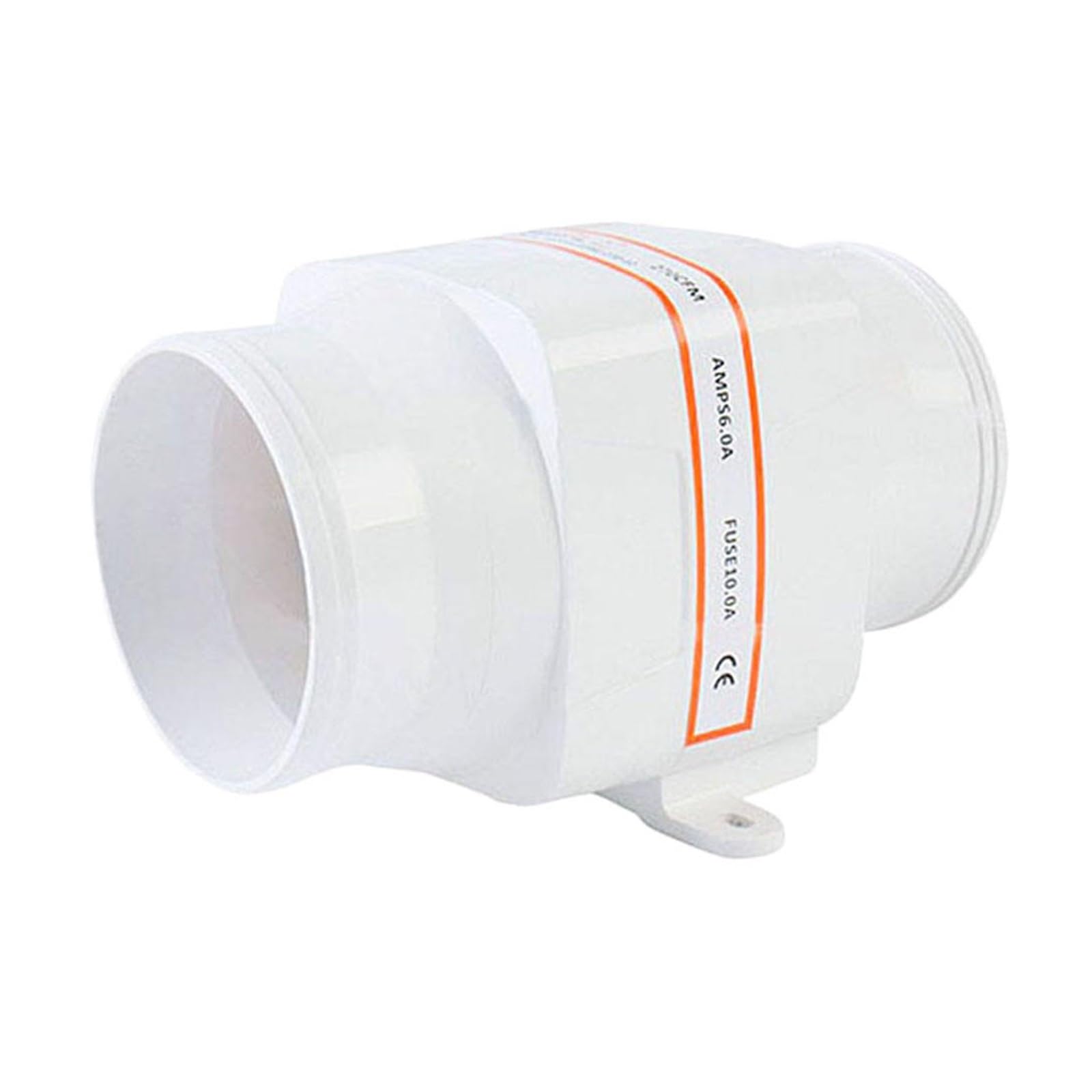 Ventilador de Extracción, Soplador En Línea Silencioso De 4 Pulgadas Y 270 CFM, Ventilador Turbo De Flujo De Aire Silencioso De 12 V For Circulación De Aire En Conductos, Rejillas De Ventilación Y Tie