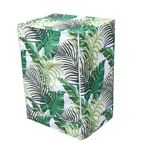 Waschmaschinenabdeckung Watorproof Beschichteter Trockner Staubschutzhülle Frontlader Waschmaschine Sonnenschutzabdeckung für Hpuse