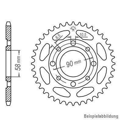 Kettensatz CM 200 T, 1980-1984, DID
