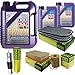 Produktbild Filter Set Inspektionspaket 7 Liter Liqui Moly Motoröl Leichtlauf High Tech 5W-40 MANN-FILTER Innenraumfilter Kraftstofffilter Luftfilter Ölfilter
