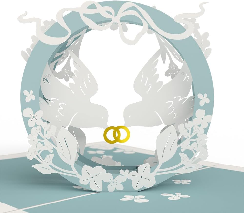 Hallmark Signature Paper Wonder Wedding Card - 3D Pop Up Classic Car Design