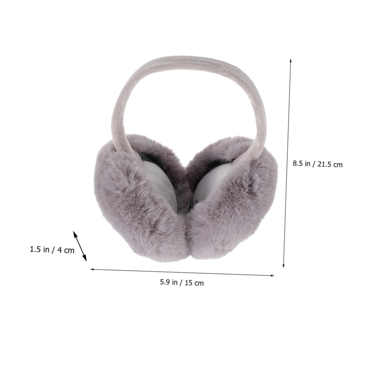 BESPORTBLE Pcs Women's Winter Ear Muffs Fur Earmuffs for Women Lovely Design Warm Earmuffs for Outdoor Activities