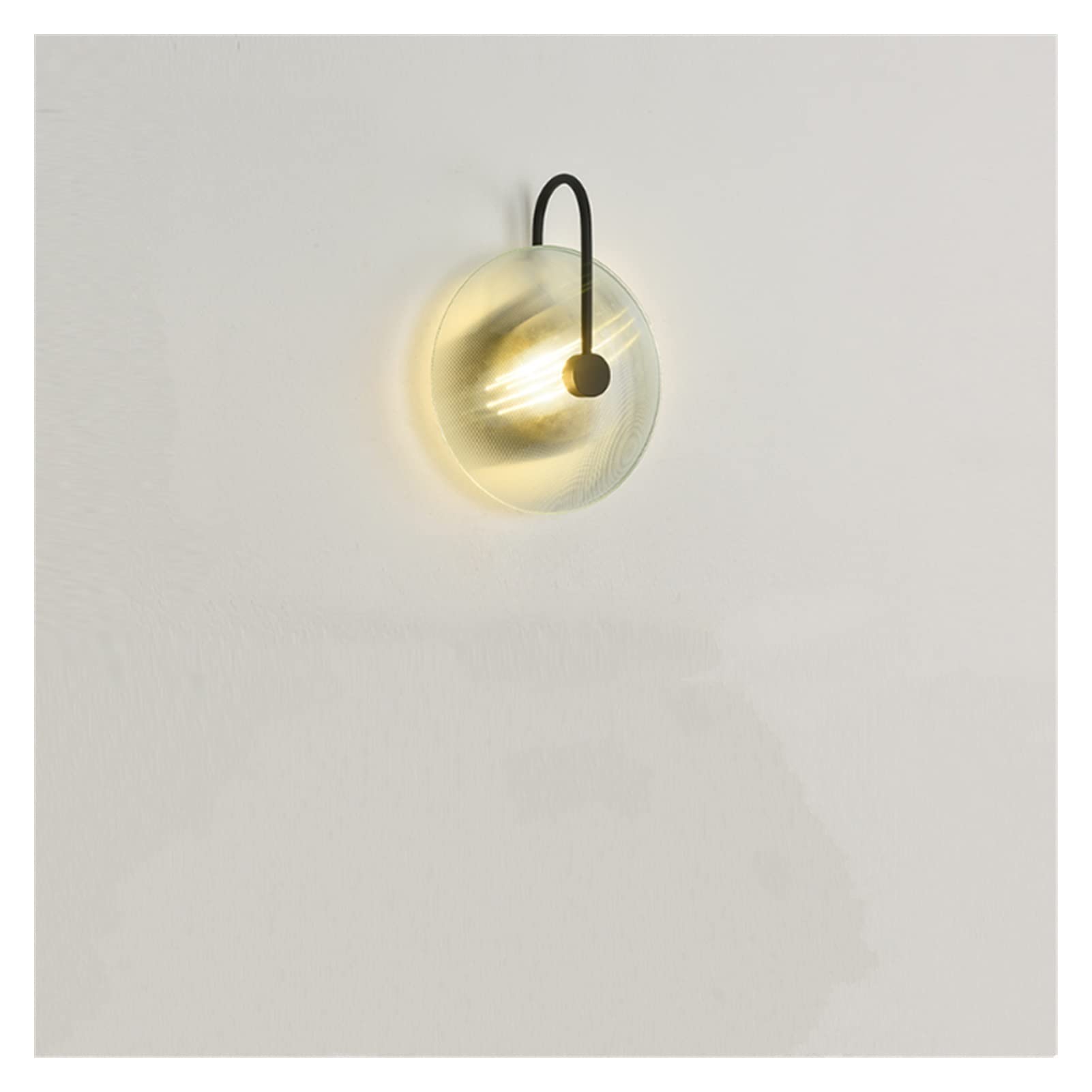 ZTCHSENZT Wall Sconces, Copper Creative Bright Modern LED Wall Lights Living Study Room Bedroom Bedside Corridor Aisle Villa Lamps Indoor Lighting,White-Cool White