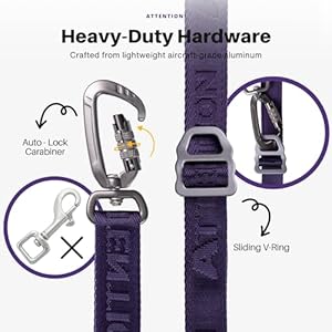   Heavy-Duty-Tactical-Dog-Leash-for-Medium-and-Large-Dogs-6-in-1-Hands-Free-Dog-Leash-for-Training-4-7FT-Long-Dog-Leash-Waist-Leash-for-Dog-Walking-Green-Moss-Green