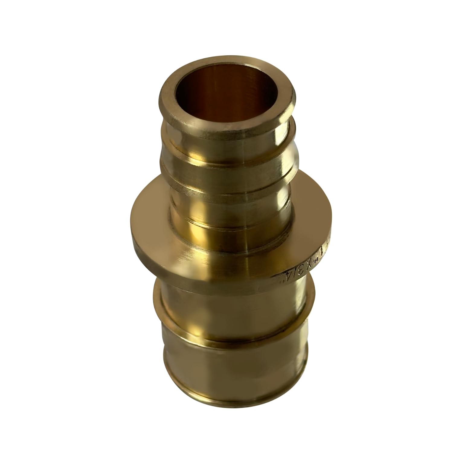 Photo 1 of 1 Piece XFITTING 1" x 3/4" Pex A Reducing Coupling, F1960 Pex A Expansion Coupling, Brass