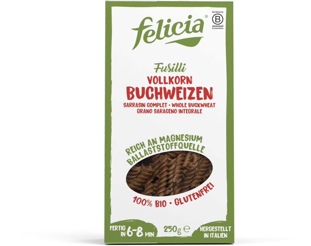 Felicia Bio Buchweizen Fusilli