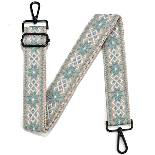 Image of Crossbody Straps for Purses Silver Hardware Purse Strap Wide Shoulder Strap Adjustable Replacement