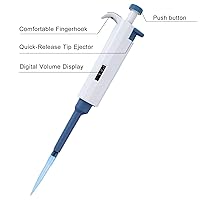 Vista 25 de Pipeta de volumen variable micropipeta de alta precisión Pipeta micropipeta ajustable 100ul-1000ul