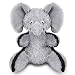 oneisall Plush Stuffed Dog Toys - Interactive Pet Chew Toys for Small Medium Dogs Animal,Elephant