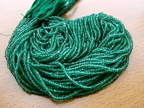 Onyx vert naturel LKBEADS perles facettées de 13 pouces pour créer des bijoux chargés d'histoire