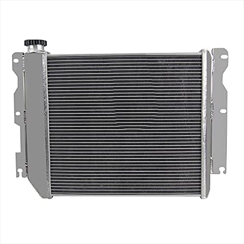 High Performance Aluminum Radiator For 87-06 95 02 Jeep Wrangler TJ YJ 1987-2006 Chevy V8 Conversion 4 Rows Core Radiators