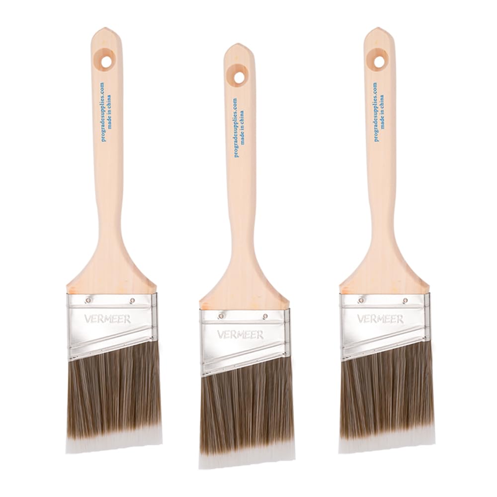 Vermeer Paint Brushes, 2.5 Inch Angled Paint Brush, Trim & C -1