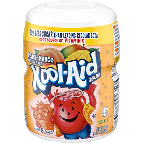 Image of Kool-Aid Peach Mango Flavored Powdered Drink Mix, 1.18 Pound (Pack of 4)