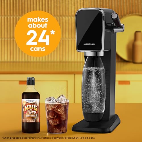 Image of Sodastream Pepsi, Mug Root Beer, Pepsi Wild Cherry & MTN Dew New Pour Bottle, Variety Pack 440ml (Pack of 4)