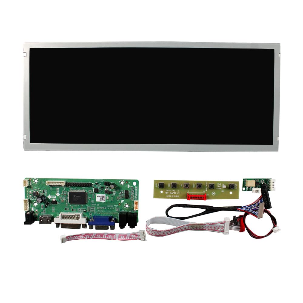 Amazon.com: VSDISPLAY 12.3'' 1280x480 LCD Screen Aspect Ratio 8:3