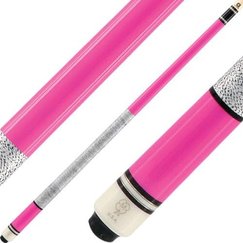 McDermott USA G205 Pink Paint/White Rings G-Core Pool/Billiards Cue Stick