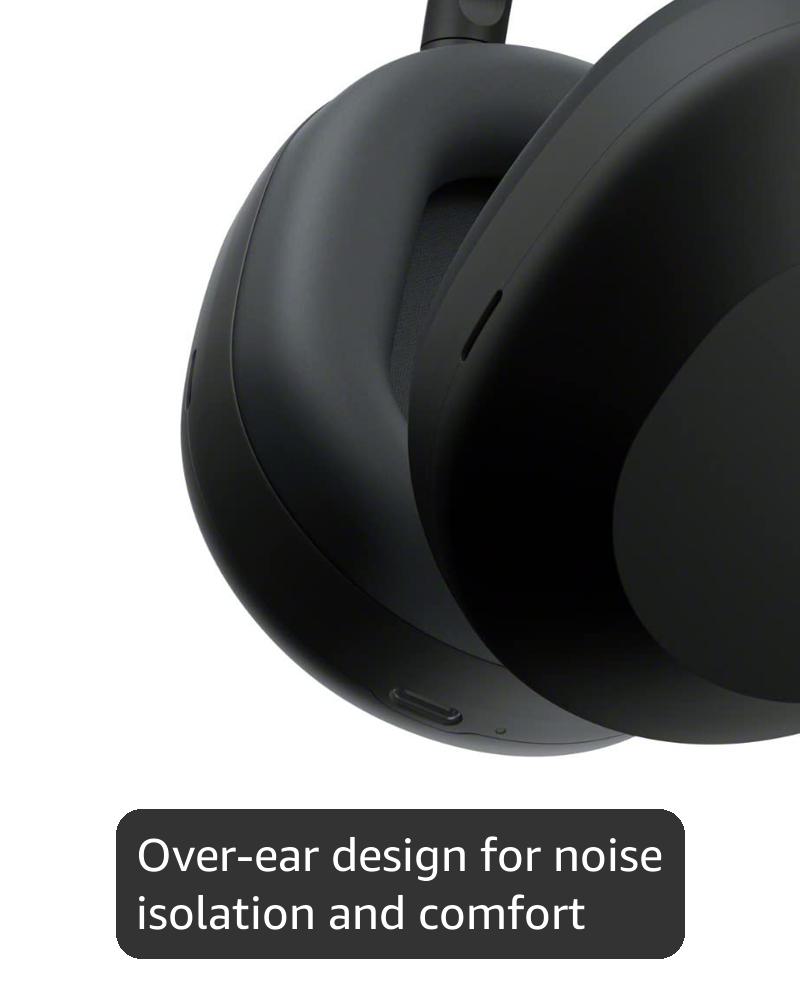 Amazon.com: Sony 索尼WH-1000XM5/B 無線行業領先的降噪藍牙耳機(翻新