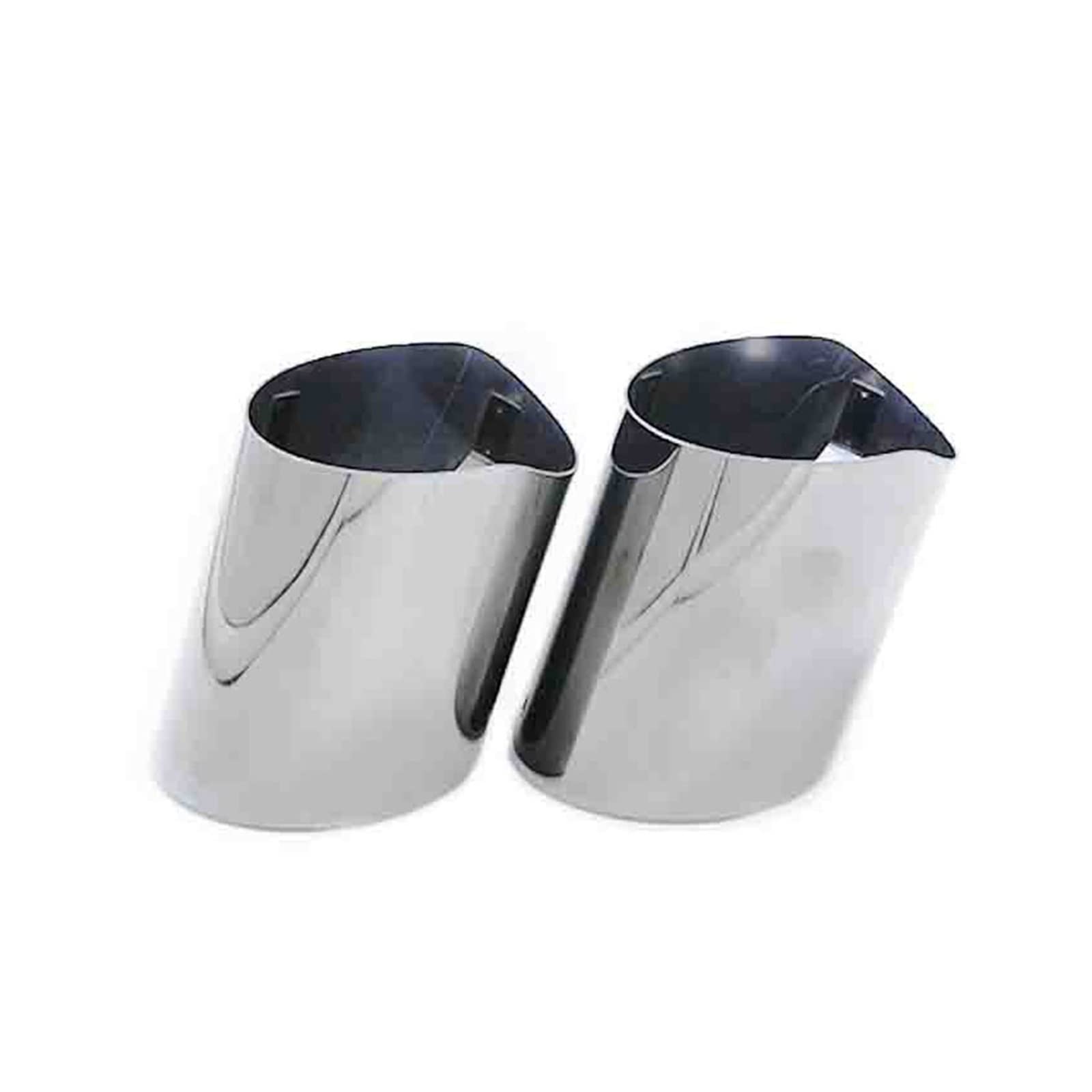 Terminales de escape de acero inoxidable, pack de 2 unidades 7