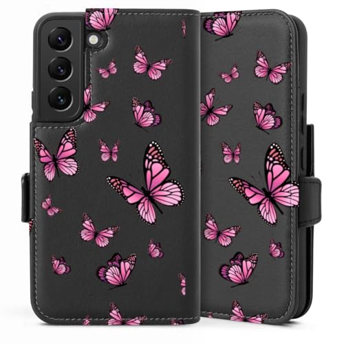 Etui Samsung S22 DeinDesign avec fermeture magnetique motif papillon