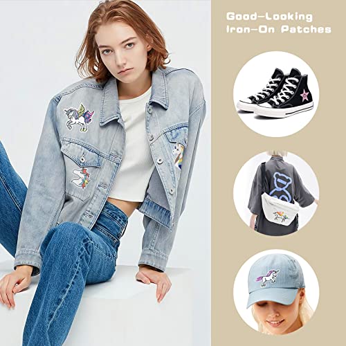 Flintronic Toppa Termoadesiva，20 Pezzi di Toppa