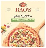 Rao's Made for Home Frozen Pizza - Fire Roasted Vegetable, Brick Oven Crust, Made with Bell Peppers, Cremini Mushrooms, Diced Tomatoes and Fresh Shredded Whole Milk Mozzarella Cheese, Premium Quality