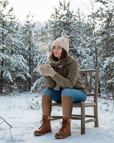 Image of Shihanee Fleece Leg Warmers Women