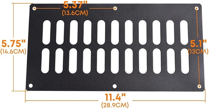 Kit de 2 Paneles de Ventilación para Fogata Stanbroil Acero miniatura 3