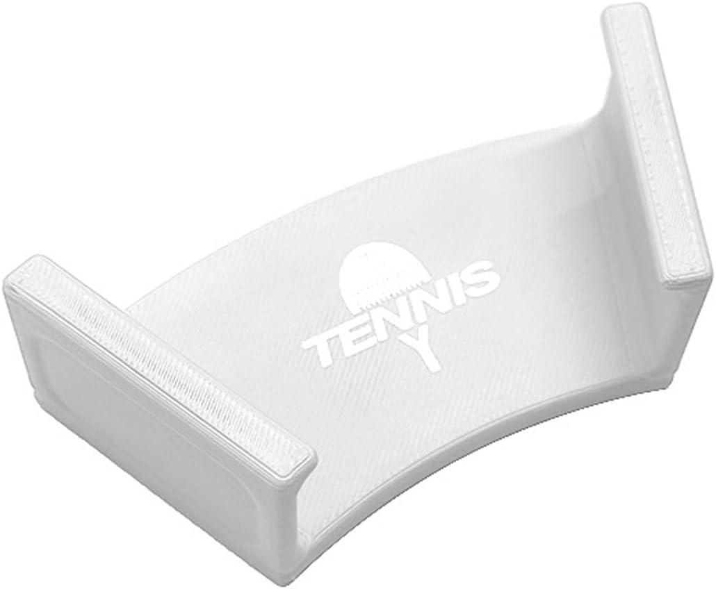 Space Saving Racket Holder Mount with Antislip Feature for Securely Storage of Paddles in Game Room or Garage Occasion Wall Mount Racket Bracket