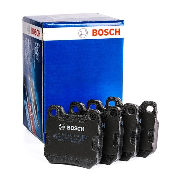 BOSCH 0 986 494 664 Kit pastiglie freni Low-Metallic, con accessori