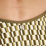 Quiksilver Women's Dylan Cut Out Tile Print Bikini Bottom - Image 4