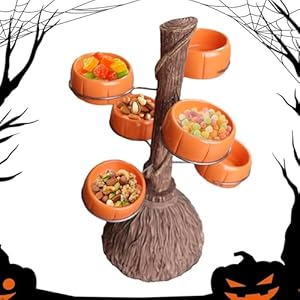 Xiaoxiaoyu Halloween-Baum Bonbonservierer KI9P768KZET5QJQJYE