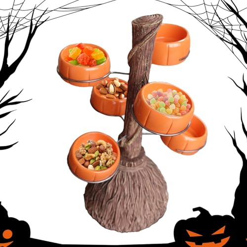 Xiaoxiaoyu Halloween-Baum Bonbonservierer KI9P768KZET5QJQJYE