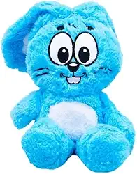 Sansão Coelho Premium, Pelúcia Azul Antialérgica, 49cm, Muito Fofo, Personagem da Mônica