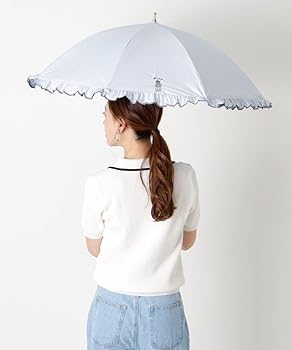 Amazon | 遮光 晴雨兼用日傘 スカラフリル ワンポイント POLO BEAR