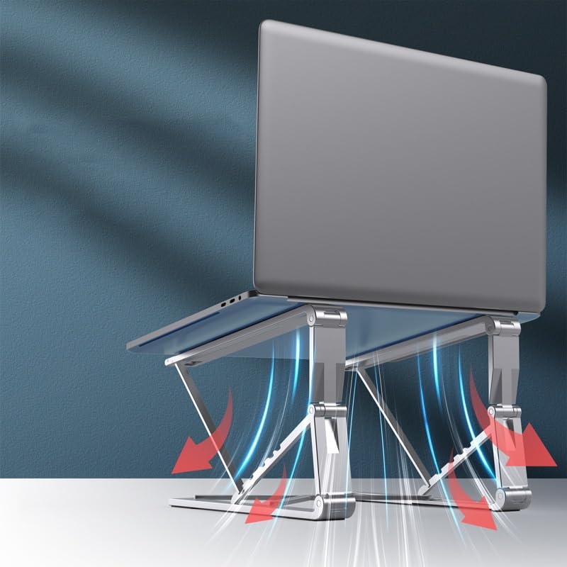 Augmentation de la hauteur du bureau avec ce support PC en aluminium